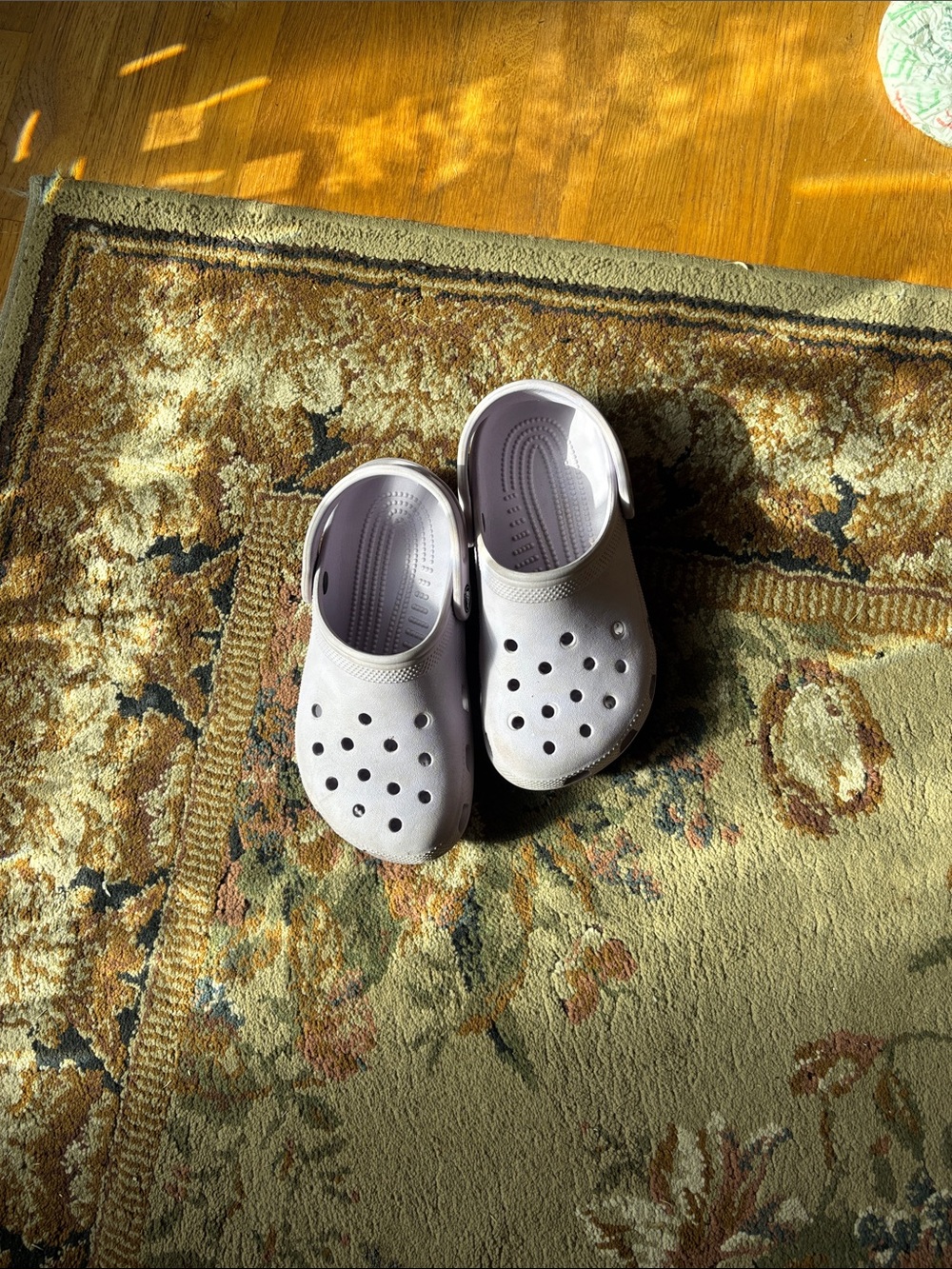 CROCS Kids Classic Clog in Light Purple